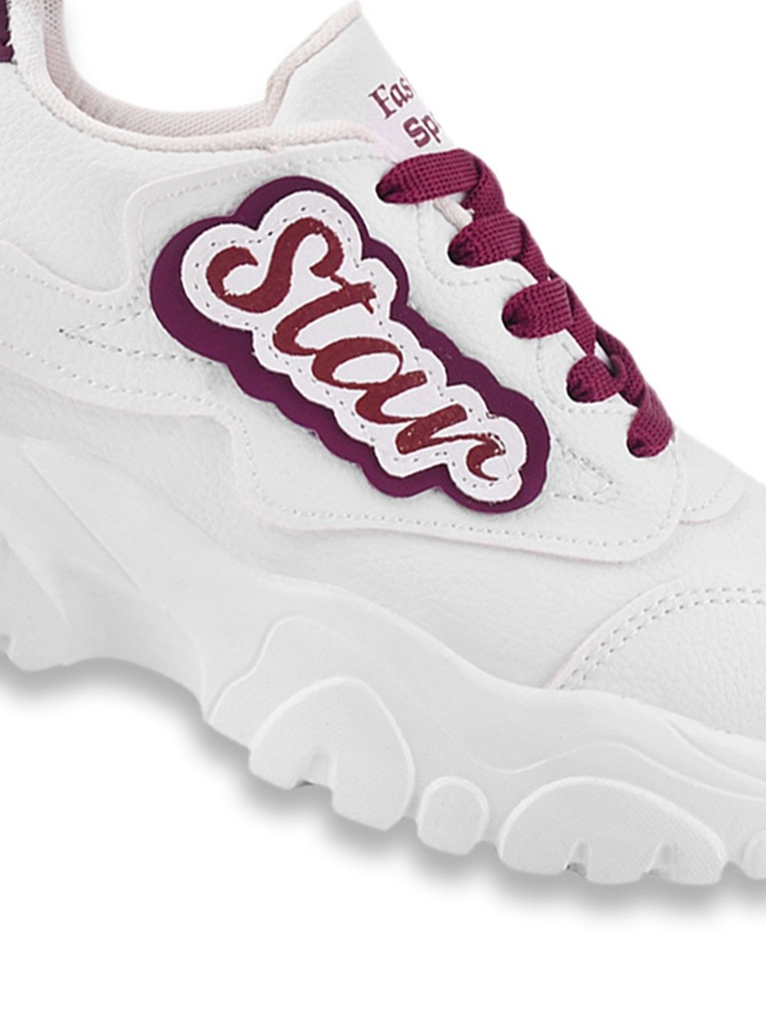 Shoetopia Women's Purple Casual Sneakers