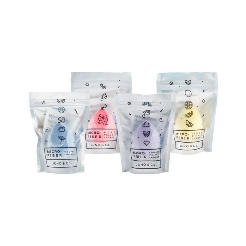 JUNO & Co. Microfiber Sponge Bundle - 4ct