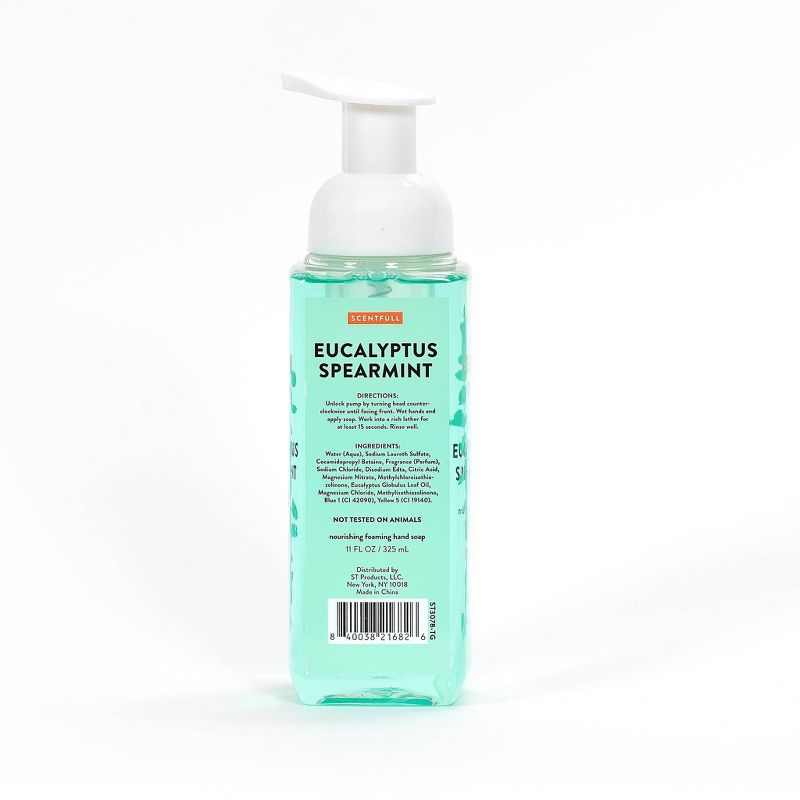 Scentfull Foaming Hand Soap Eucalyptus Spearmint - 11 fl oz