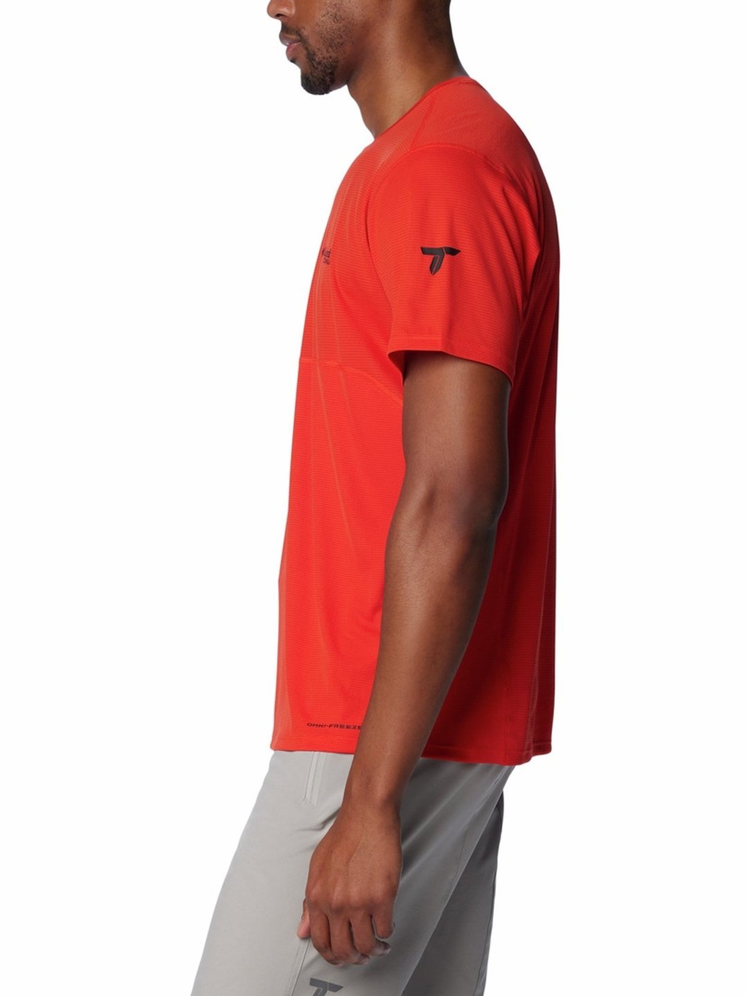 Columbia Orange Regular Fit T-Shirt