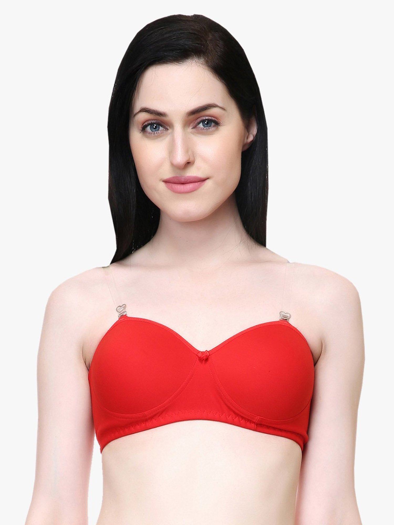 Lady Lyka Multicolor Non Wired Padded T-Shirt Bra (Pack Of 3)