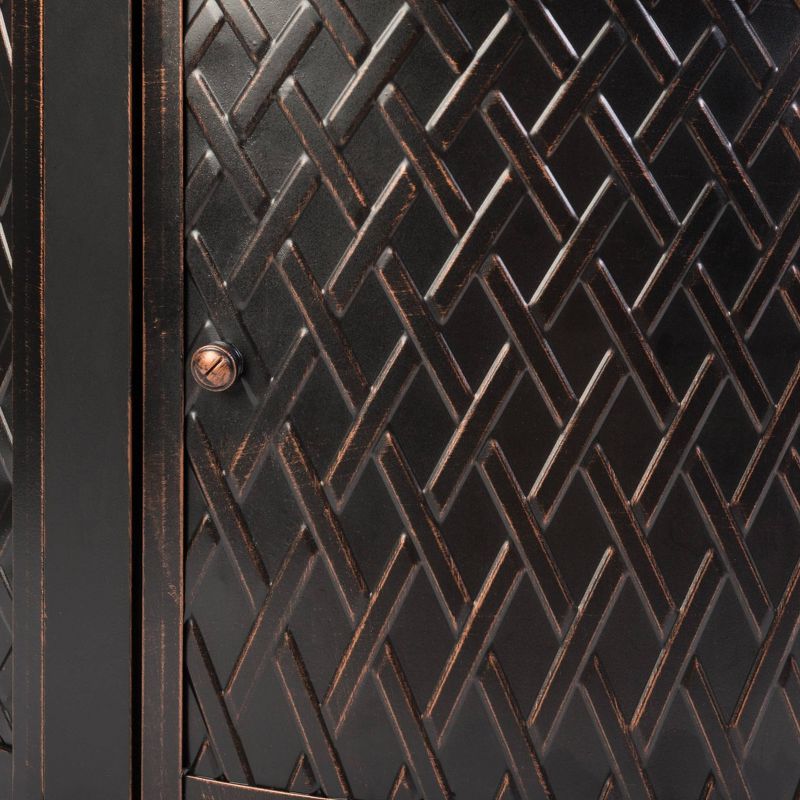 Verona Aluminum Round LPG Fire Pit - Fire Sense