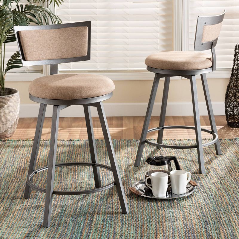 Ladder Barstool Seat Black - Riverstone Furniture Collection