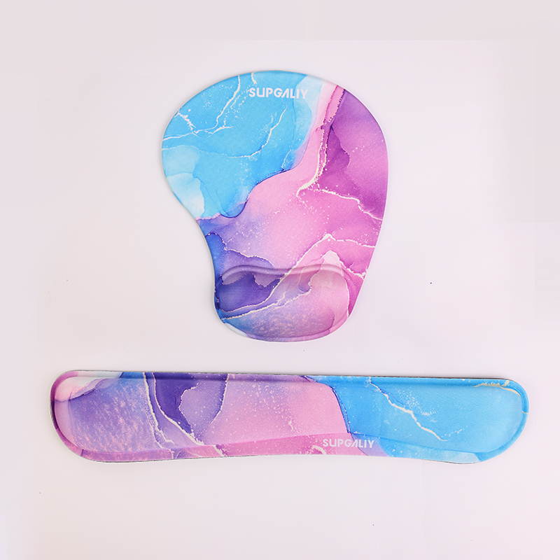 Balight Non Slip Keyboard Wrist Rest Pad and Mouse Wrist Rest Support For Gaming,Office, Computer, Laptop, & Mac - Durable & Comfortable & Lightweight For Easy Typing&Pain Relief