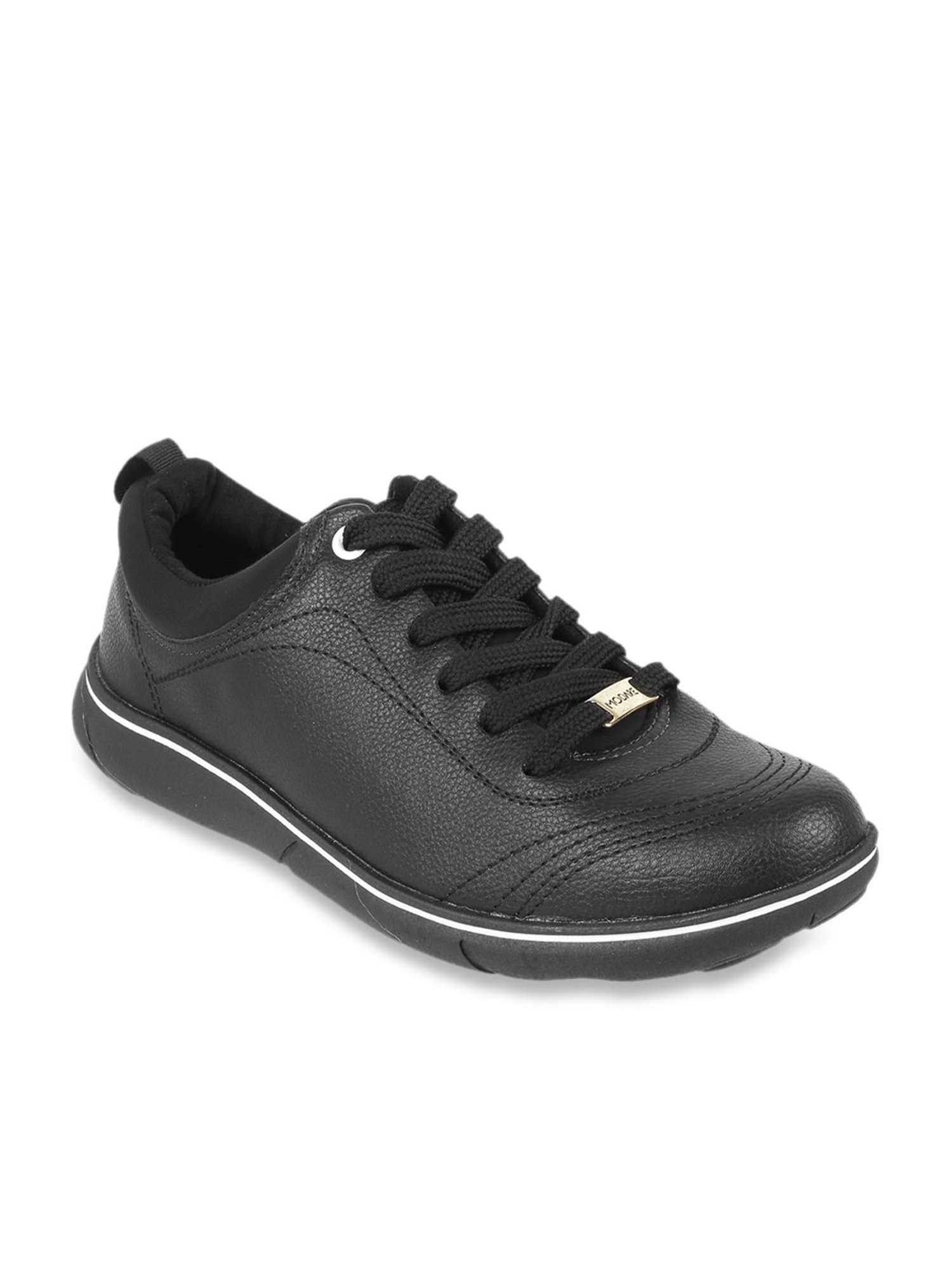 Da Vinchi by Metro Women's Black Casual Sneakers