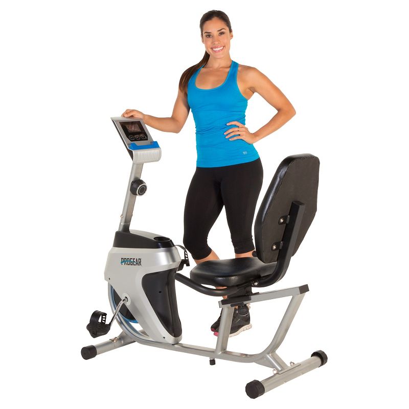 Body Champ Magnetic Recumbent Exercise Bike