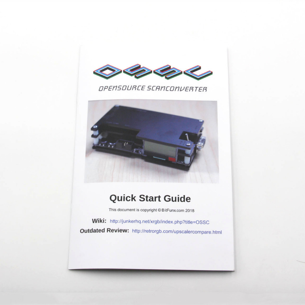 OSSC HDMI Converter Kit for Retro Game Console PlayStation 1 2 / Xbox one 360 / Atari Series / Dreamcast / Sega Series and so on