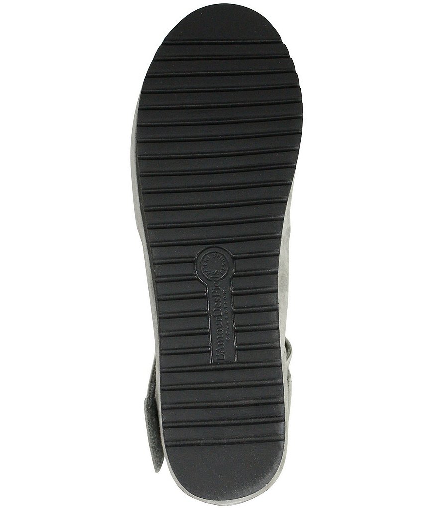 L'Amour Des Pieds Amadour Suede Flatform Sandals