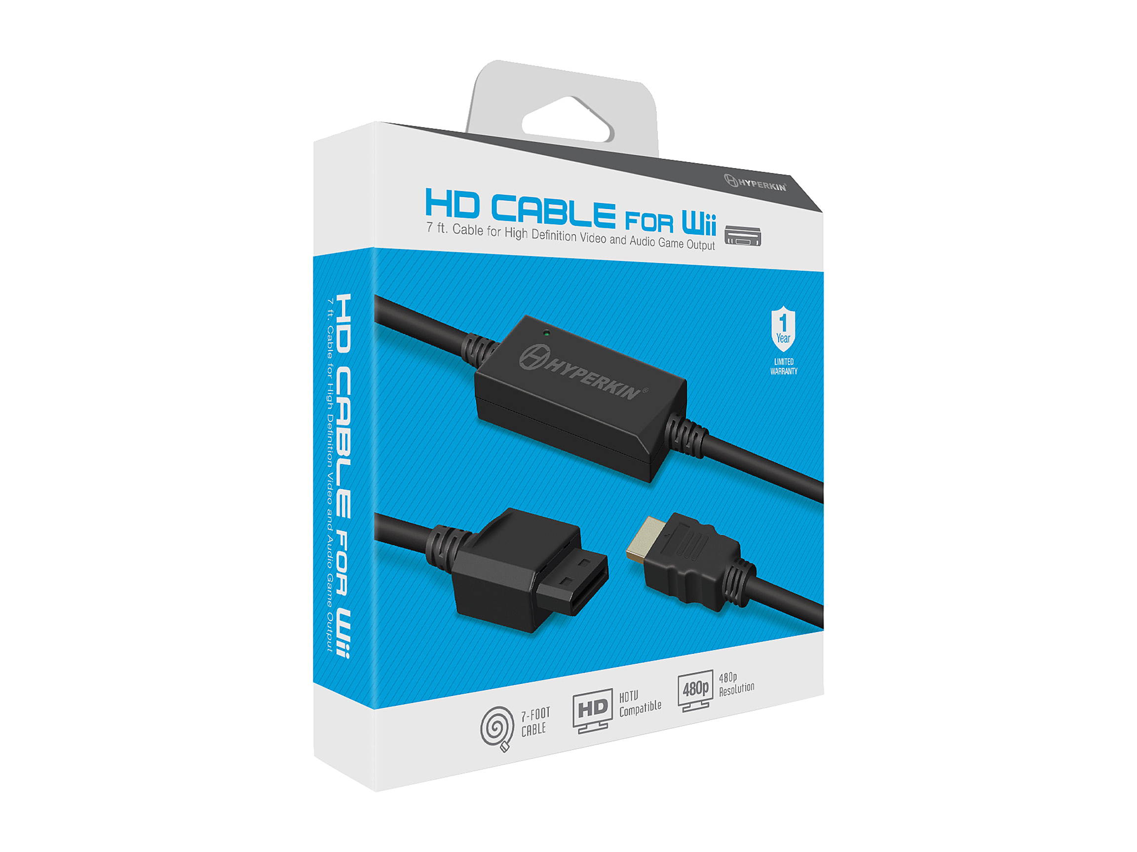 Hyperkin HD Cable for Wii Black