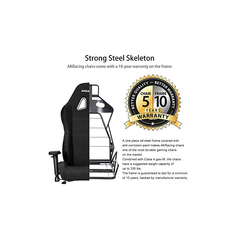 Core Series EX-Wide Gaming Chair, BLACK