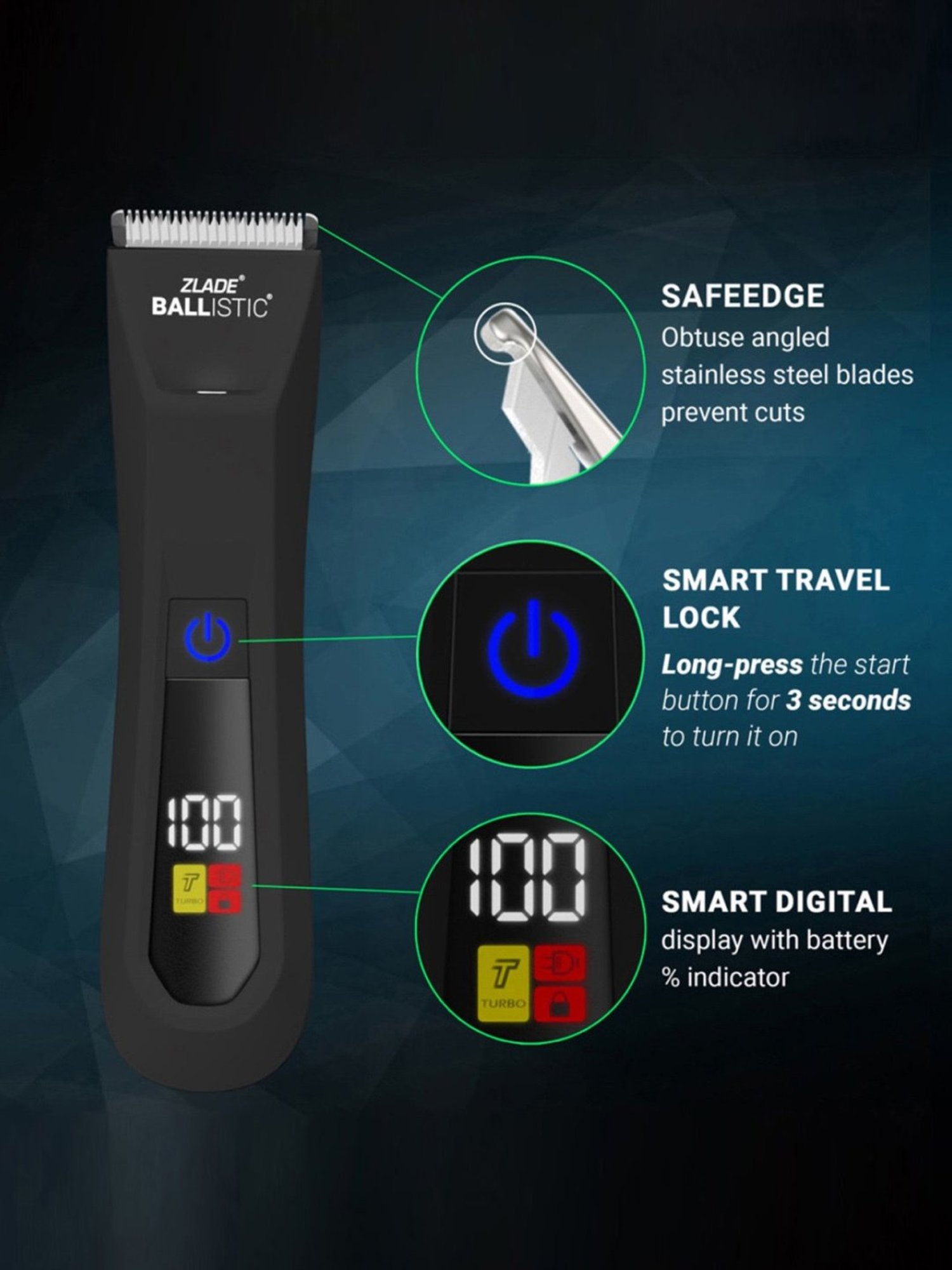 Wahl Professional Moser 1400 Germany Hair Clipper (Maroon)