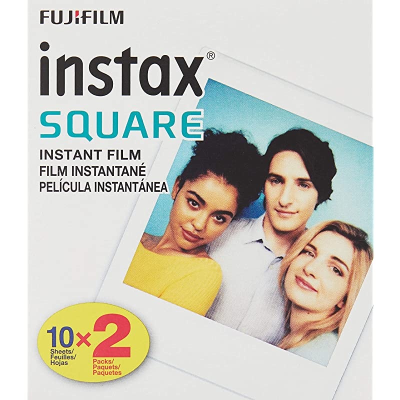 Instax Square Twin Pack Film 20 Exposures