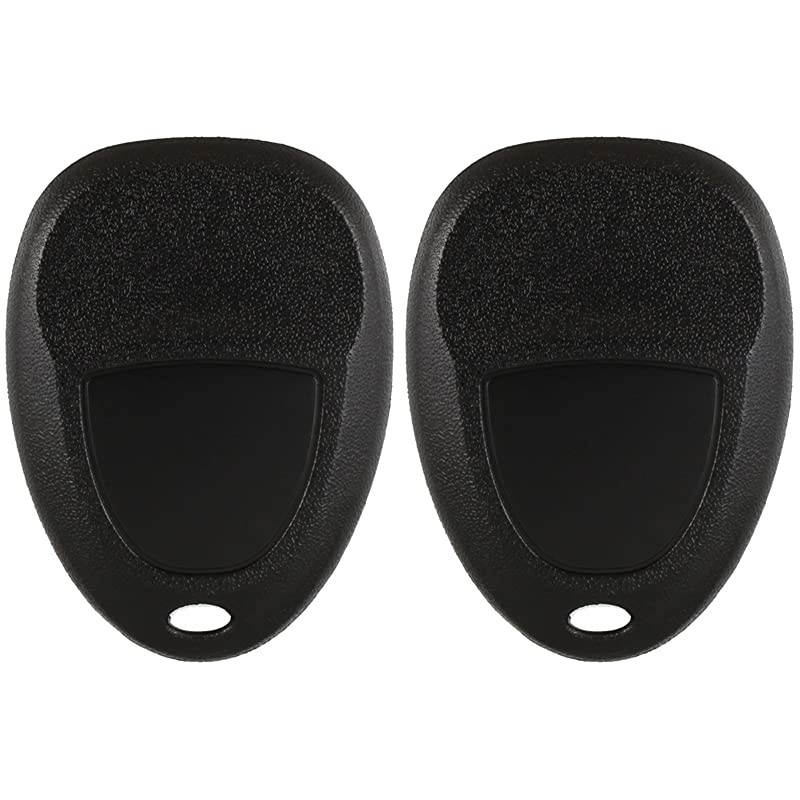 Replacement Key Fob Car Remote and Uncut Transponder Key Compatible with 15913415 25839476 ID 46 2 Pack
