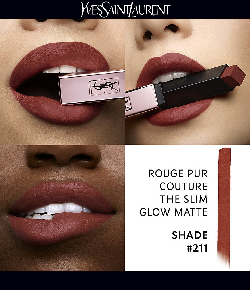 Yves Saint Laurent Beaute Rouge Pur Couture The Slim Glow Matte Lipstick