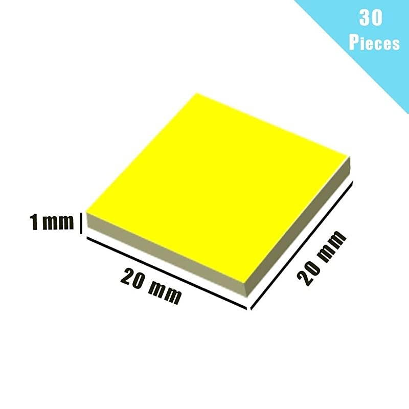 Thermal Pad 1mm Silicone Thermal Pad 100x100x1mm heatsink Thermal pad Thermal pad for Cooling Laptop IC Chips NVMe M2 SSD Heat Sink CPU GPU 1pc 100x100x1mm