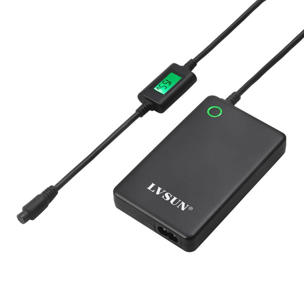 Lvsun 90 Watt Universal Notebook Charger Adapter Laptop Ac Adapter Power Supply Fit for Lenovo 20.5v, Ibm 20v, Hp/compaq 18.5v, Dell 19.5v, Toshiba 18v, Sony 16v, Acer 16v, Asus 19v, Etc
