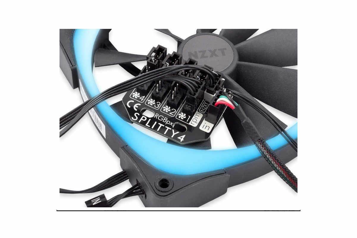 aquacomputer rgbpx splitty4 board 4way splitter