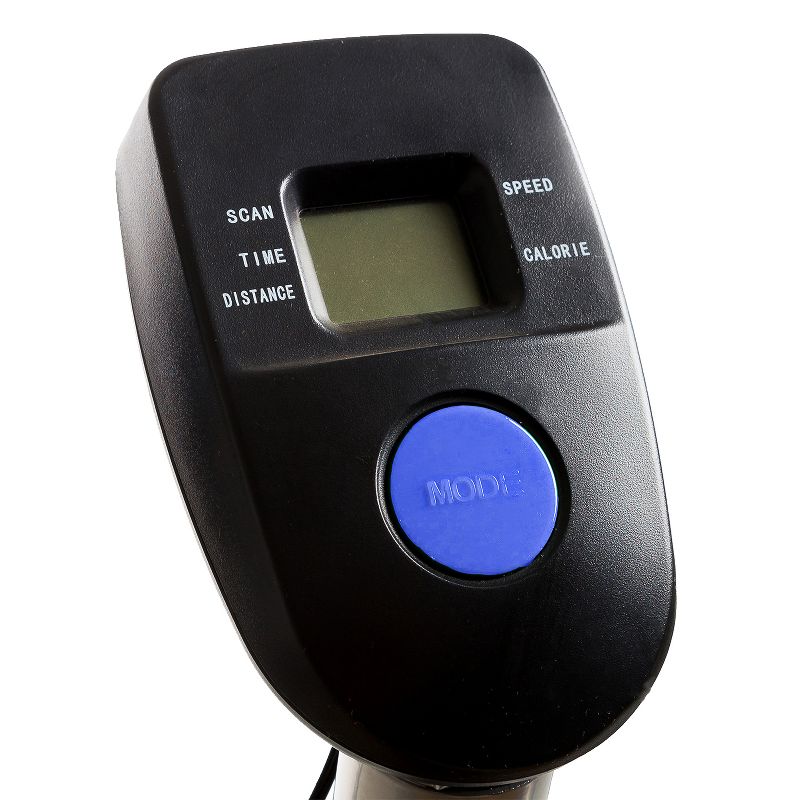 Body Flex Sports Body Rider BRF700 Stationary Full Body Cardio Exercise Upright Fan Bike with Dual Action Handlebars and Adjustable Seat