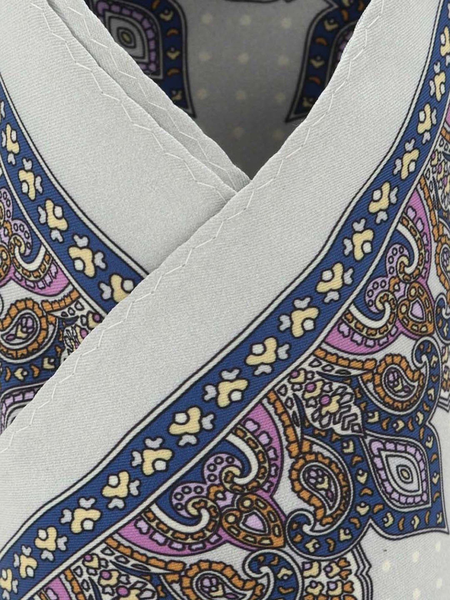 Van Heusen Green Printed Pocket Square