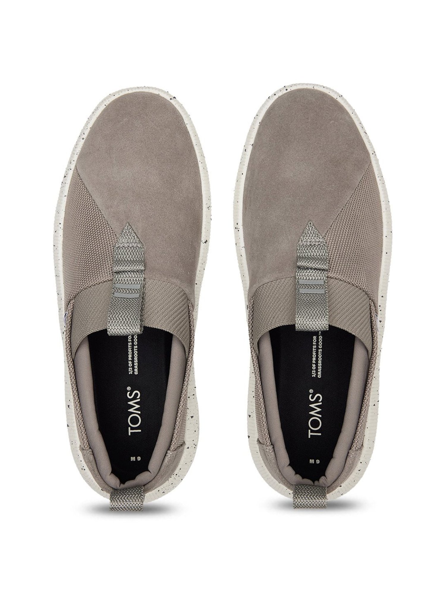 Toms Men's Rover Grey Loafers