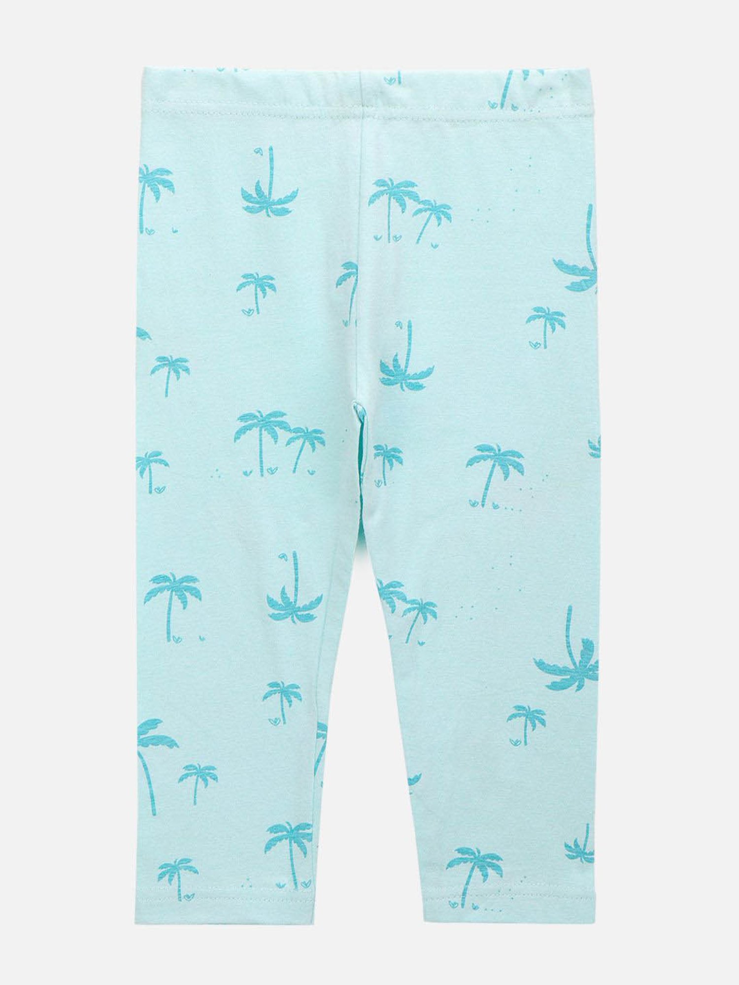 Bonjour Girls Light Grey Printed Tights