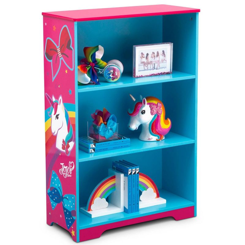 JoJo Siwa Deluxe 3 Shelf Bookcase - Delta Children