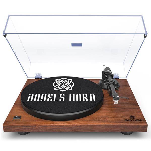 Record Player Turntable with Built-in Phono Preamp and Belt Drive