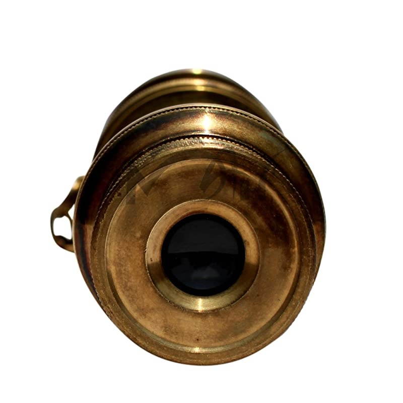 MAH 16 Brass Ship Telescope Stempunk Gift Handheld Pirate Brass Spyglass Telescope Home Decor Pirate Captain Boat C3268