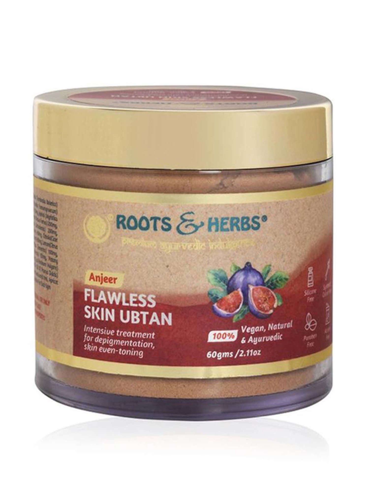 ROOTS AND HERBS Anjeer Flawless Skin Ubtan and Activator