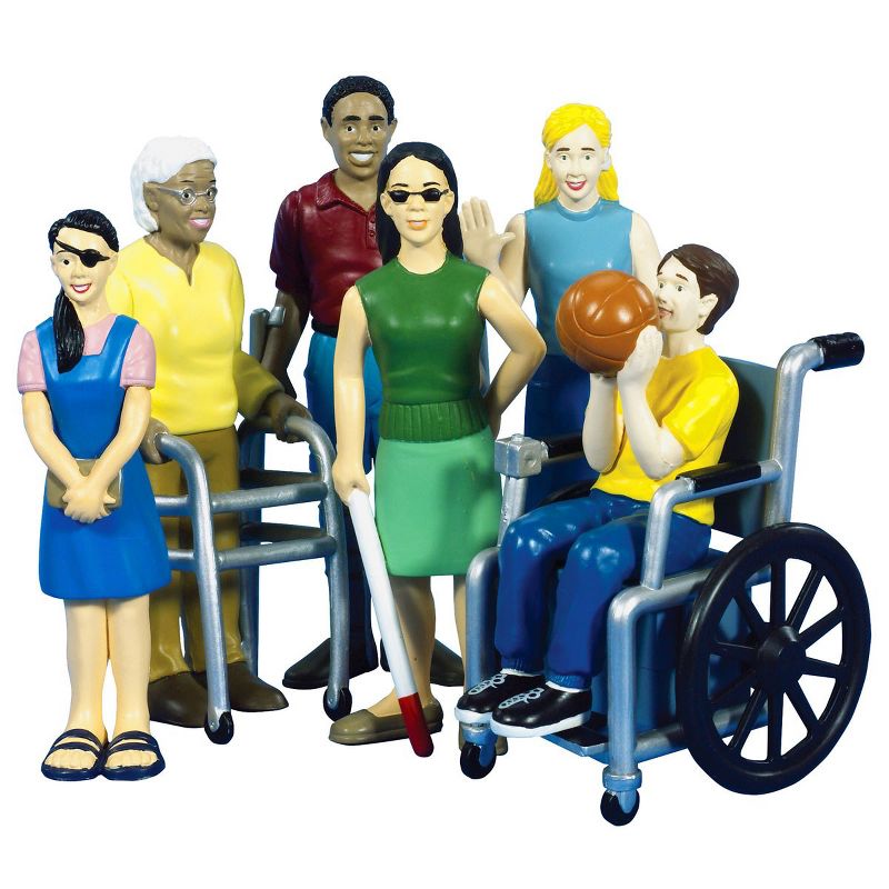 Creative Minds Friends With Diverse Abilities 5" Figures - Set of 6