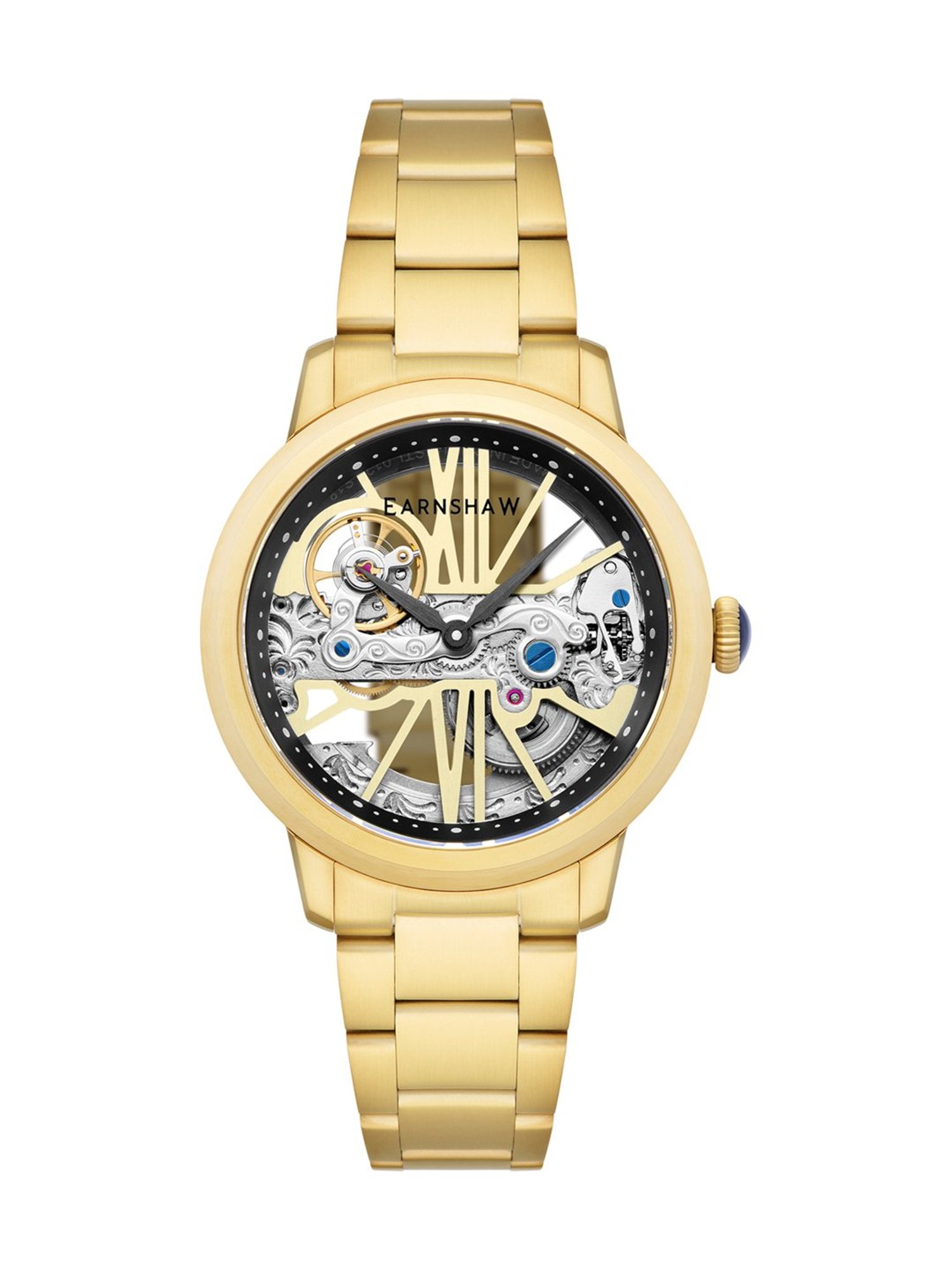 EARNSHAW ES-8287-33 Cornwall Bridge Automatic Analog Watch for Men