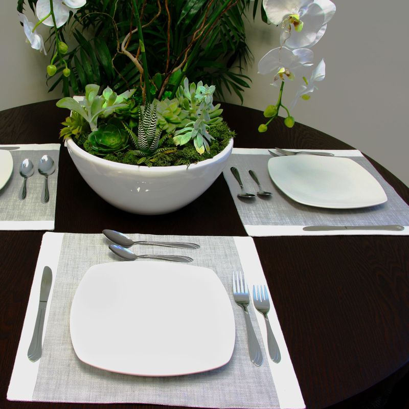 41pc Stainless Steel Zehira Frost Silverware Set - Cambridge Silversmiths