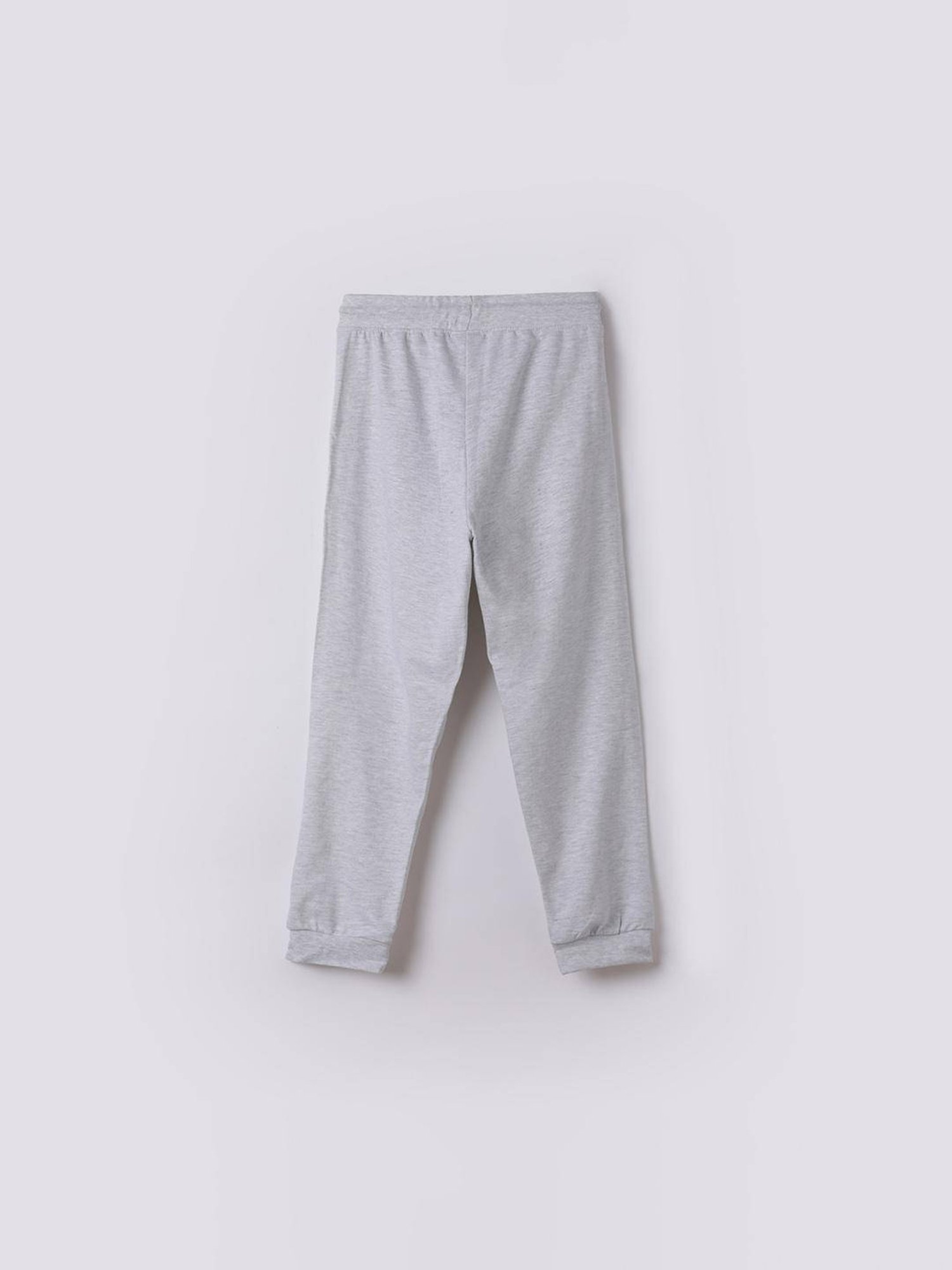 Y&F Kids by Westside Off-White Mid-Rise Cotton Blend Track Pants