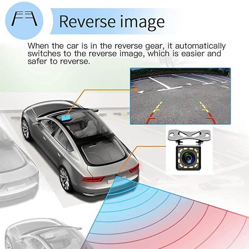 Inch Double Din Car Stereo 2 din Android Touch Screen Car Radio with Bluetooth Indash Head Unit Support FM/WiFi/Mirror Link/Backup Camera/DVR/USB/SWC Car Multimedia Player