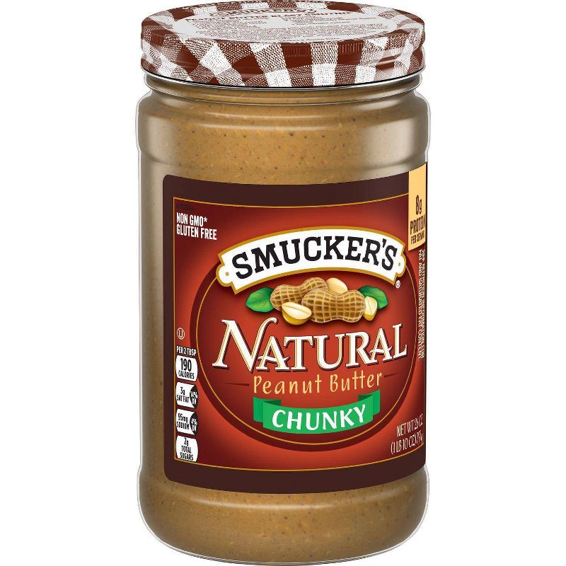 Smucker's Natural Crunchy Stir Peanut Butter - 26oz