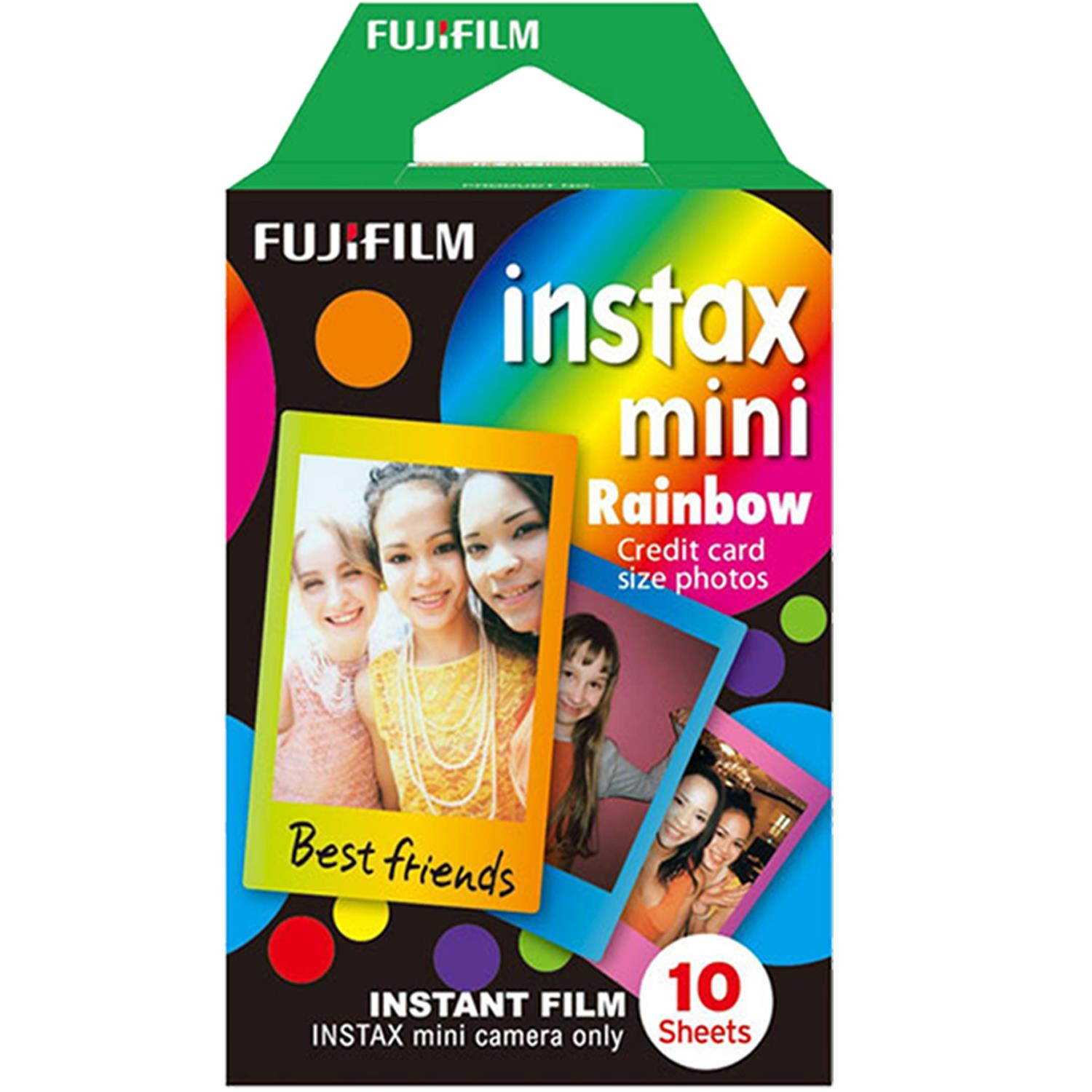 Fujifilm instax mini Instant Rainbow Film Bundle (5x 10-Sheet Packs)