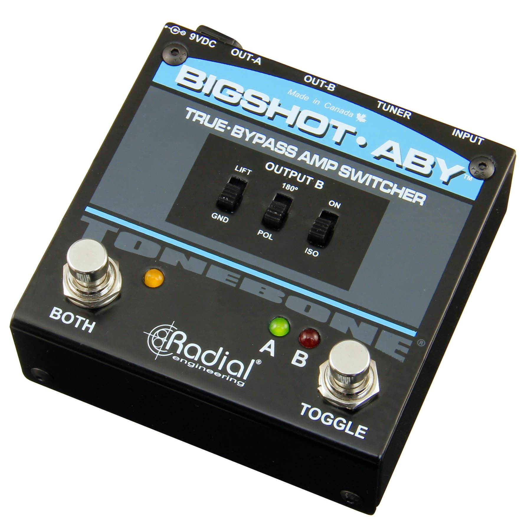 Radial Engineering BigShot ABY True Bypass Switch Pedal