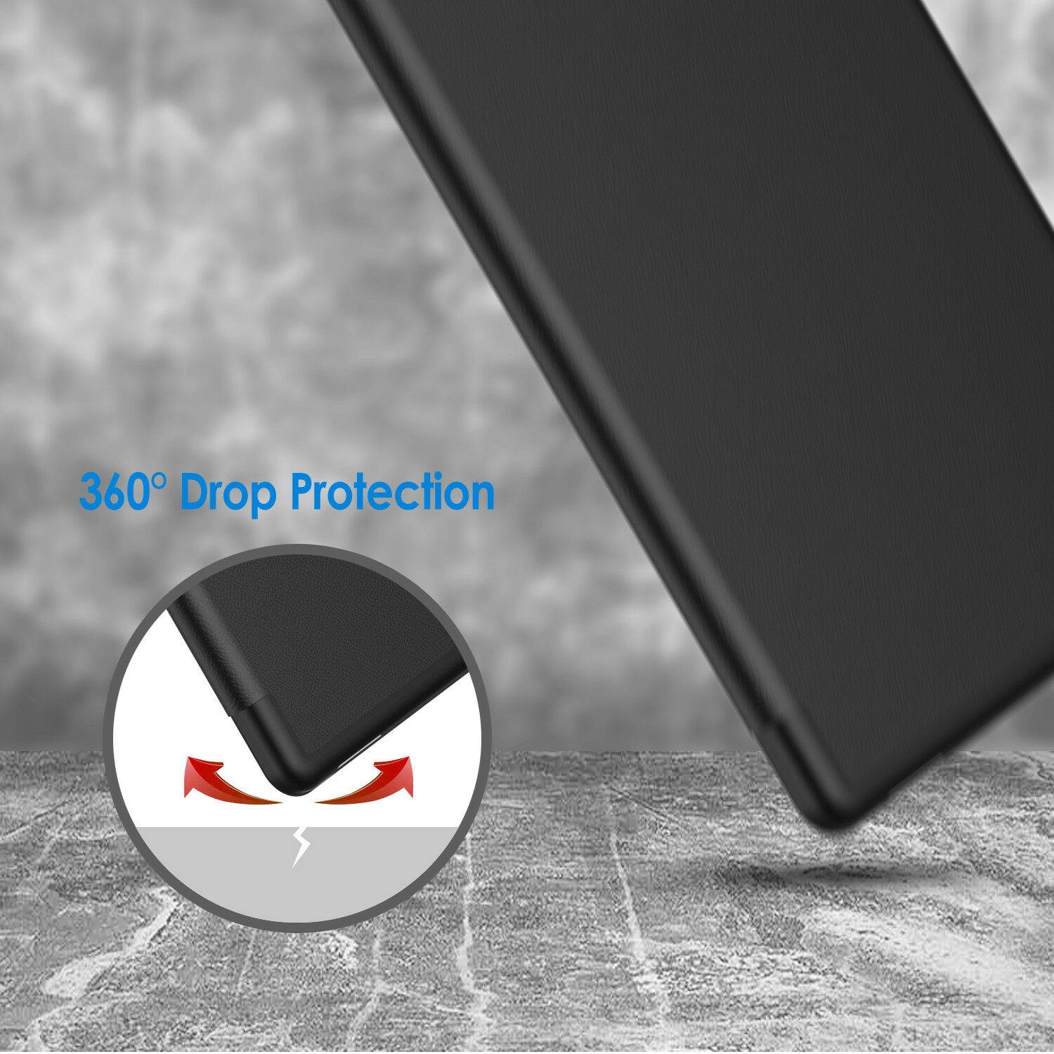 JETech Case for Amazon Fire HD 10 Tablet 2017/2019 Smart Cover Auto Sleep/Wake