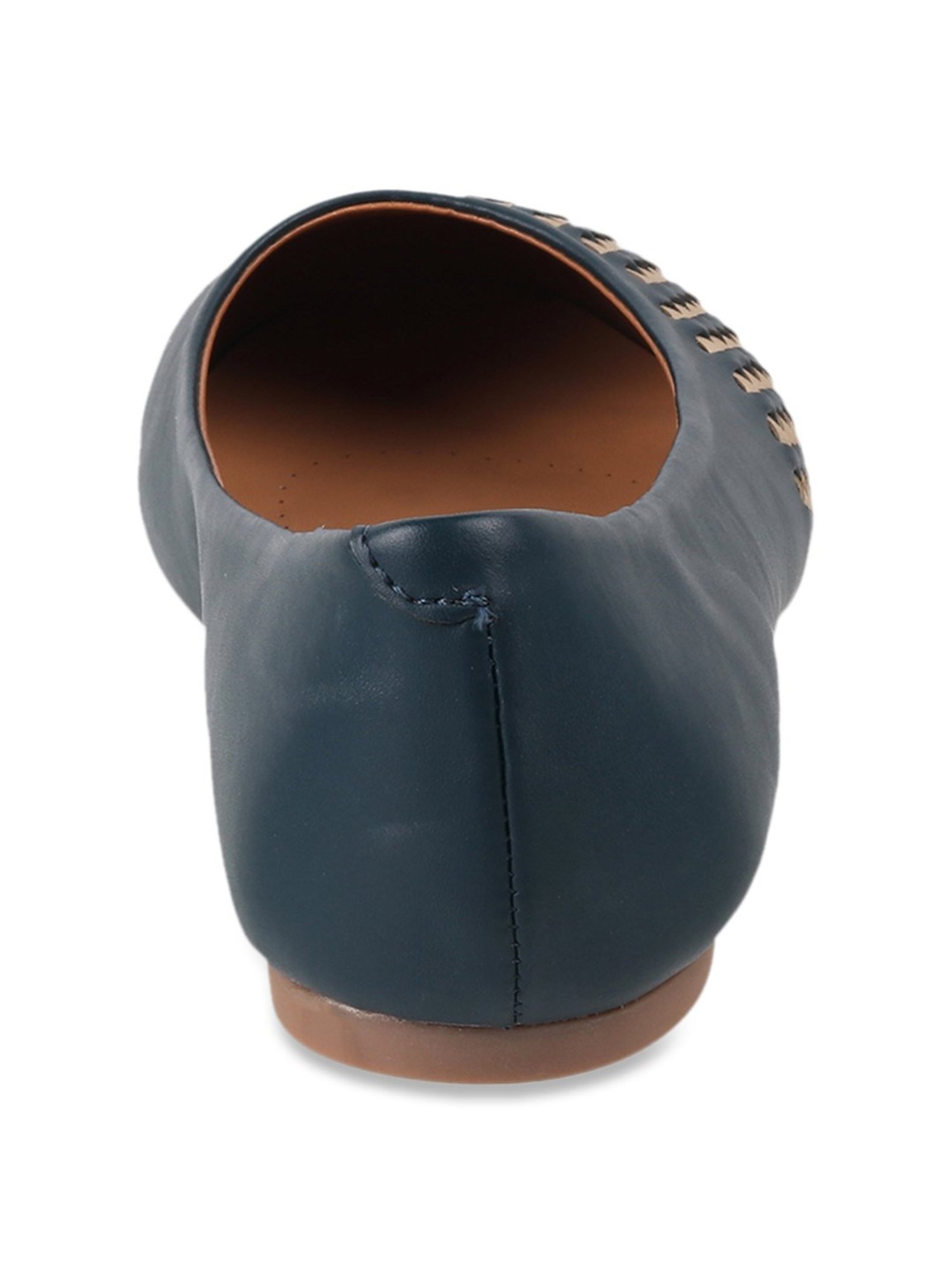 Metro Women's Teal Blue Flat Ballets