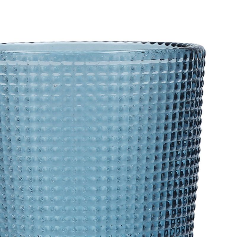 11.5oz 6pk Crystal Malcolm Double Old Fashion Glasses Blue - Fortessa Tableware Solutions