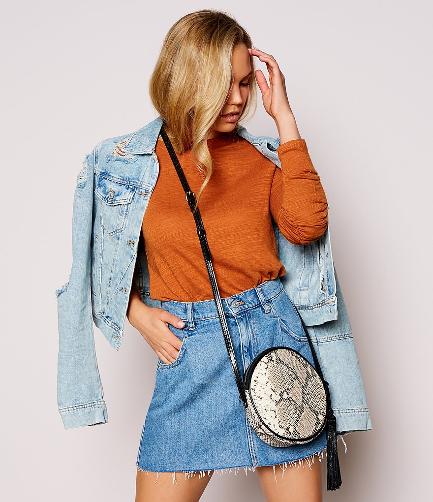 Free People Rumors Denim Jacket