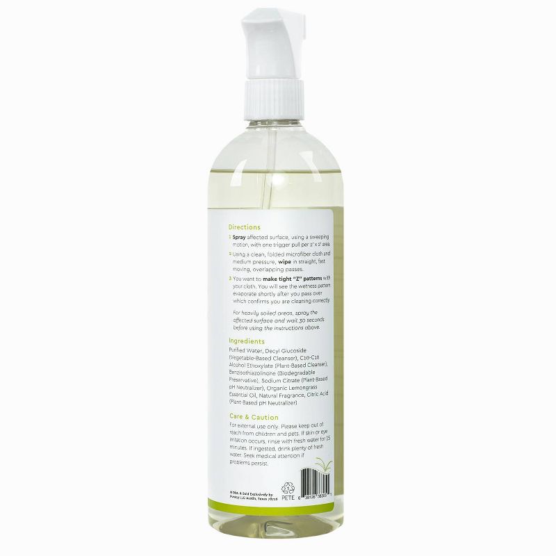 Puracy Organic Lemongrass Natural Multi Surface Cleaner - 25 fl oz