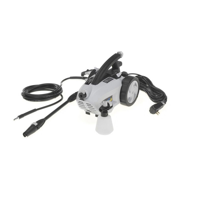 Quipall 1500EPW 1500 PSI 11 Amp 1.5 GPM Electric Pressure Washer With Convenient Multi-Nozzle