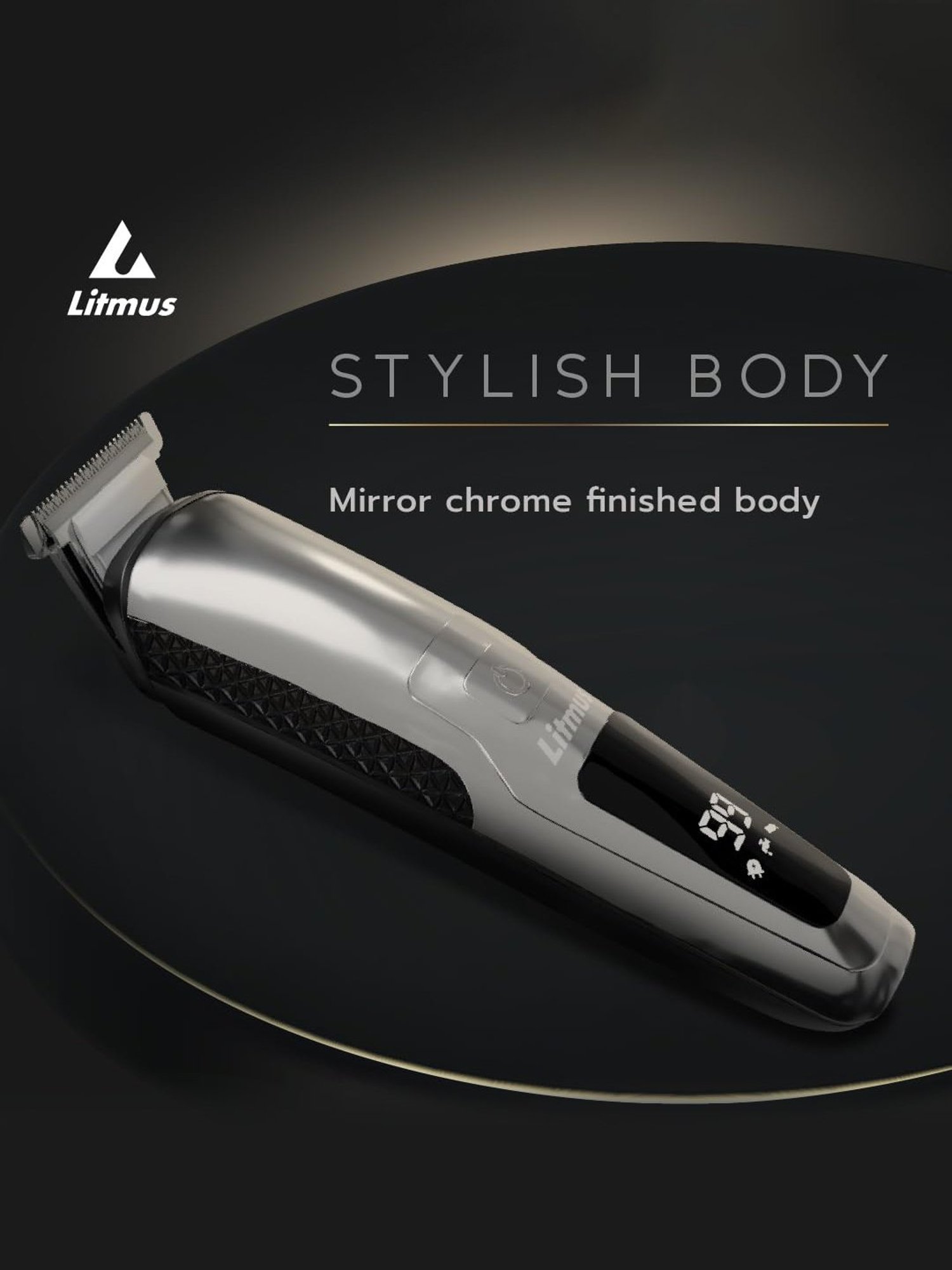 Wahl Professional Moser 1400 Germany Hair Clipper (Maroon)