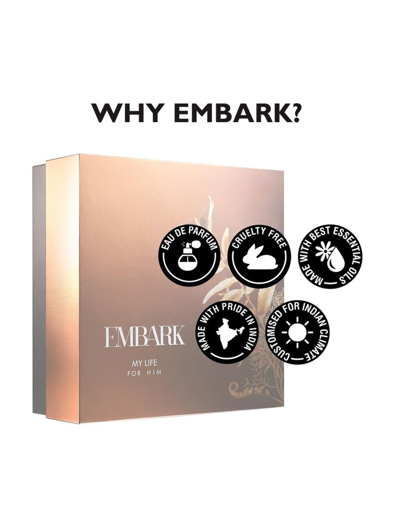 Embark My Life Gift Set for Him - Pack of 3