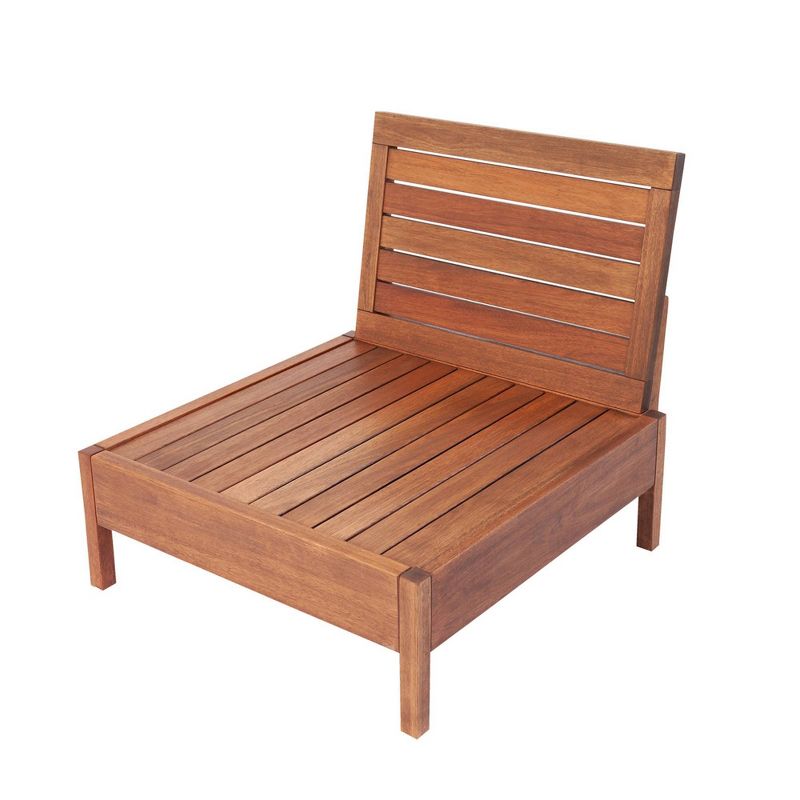 Grass Eucalyptus Wood Outdoor Chair - Alaterre Furniture