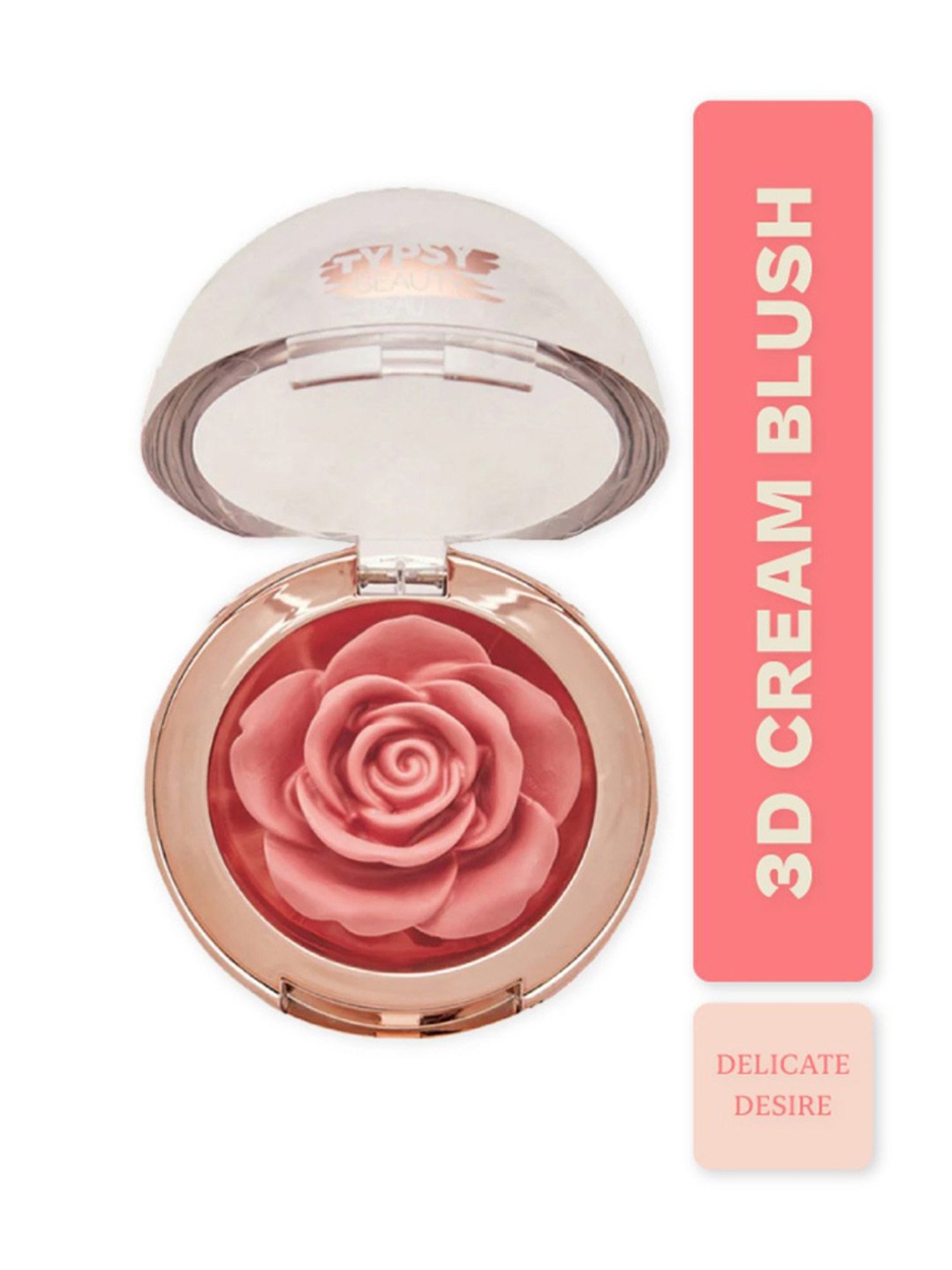Typsy Beauty 3D Cream Blush Delicate Desire - 4.8 gm