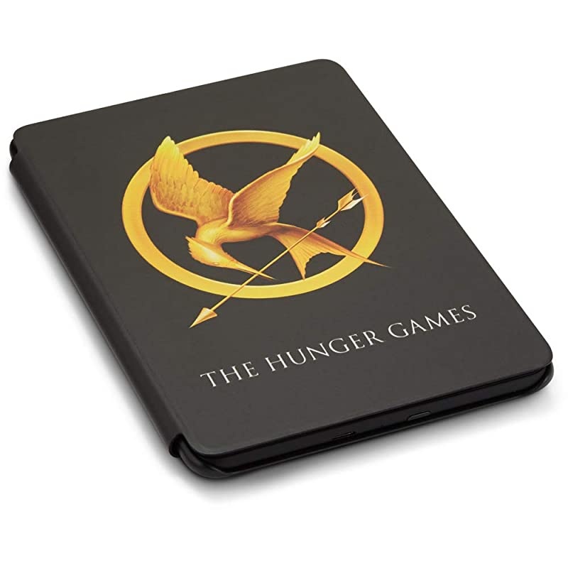 Kindle Paperwhite Bundle including Kindle Paperwhite - Wifi,  exclusive The Hunger Games Cover, and Power Adapter