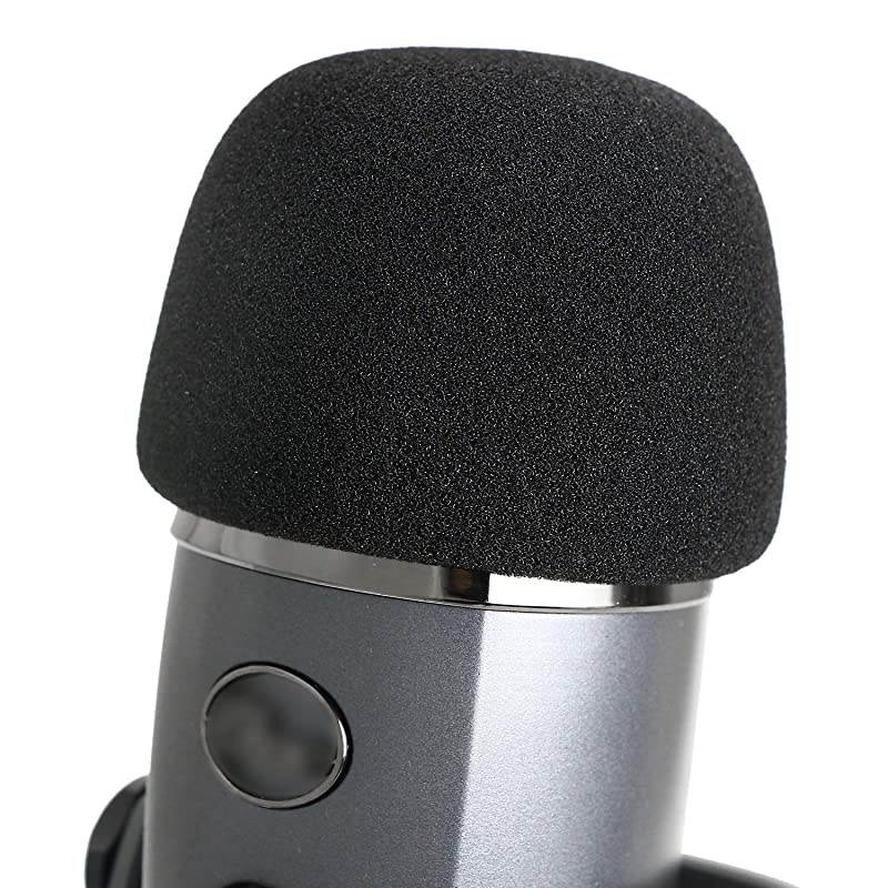 Yeti Nano Microphone Foam Windscreen Mic Wind Cover Pop Filter Foam Cover Professional Customized for Blue Yeti Nano