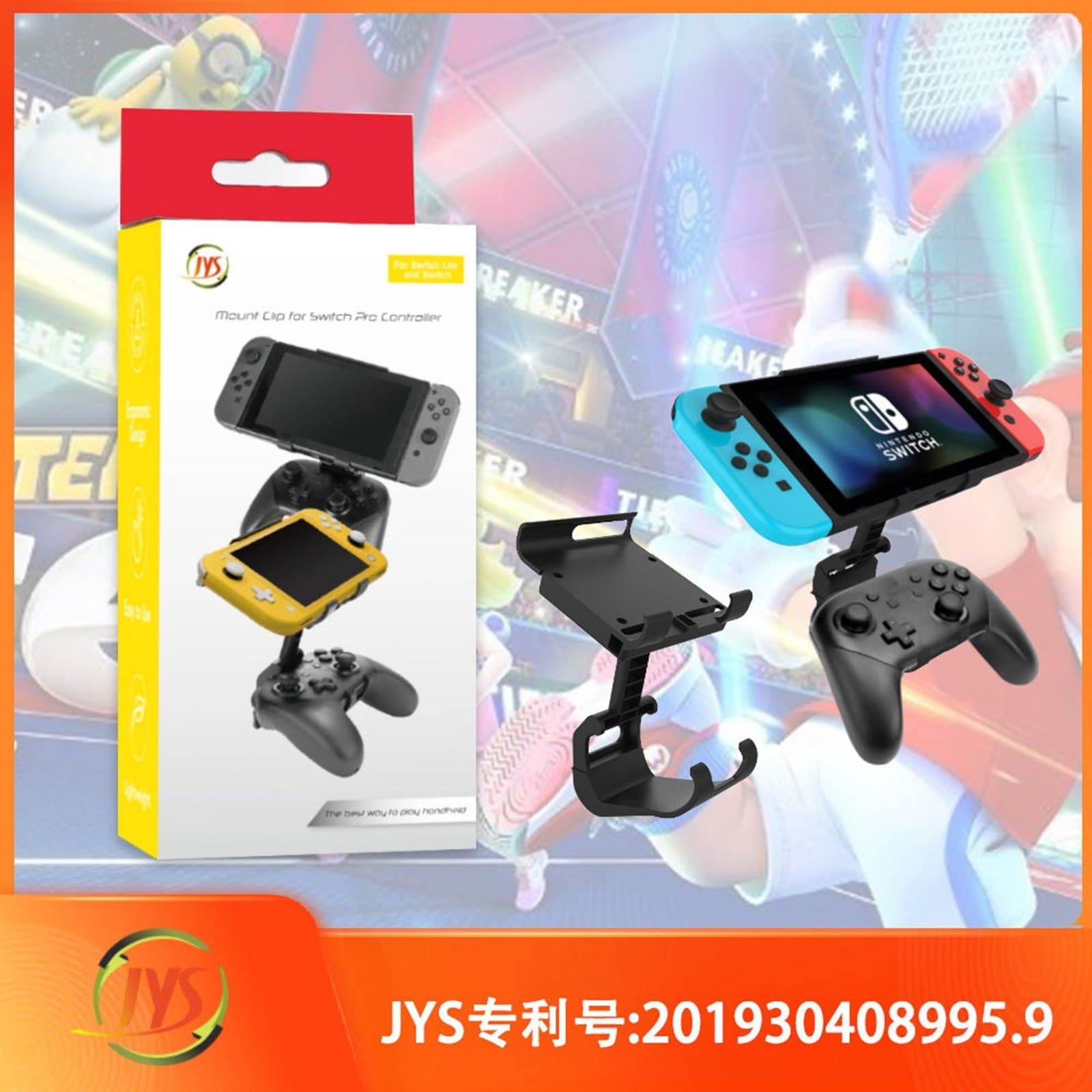 Compatible with Nintendo Switch Pro Controller Gamepad Bracket for NS Switch Console Accessory